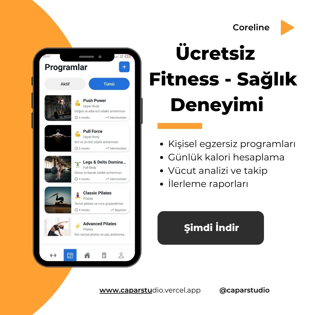 Fitness & Egzersiz Uygulaması